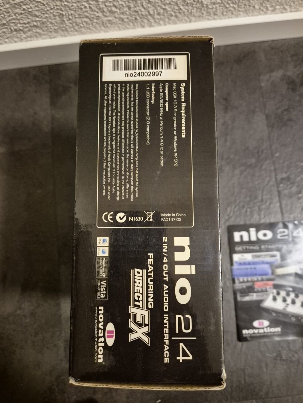 Registratori: Novation nio 2|4 2IN/4OUT Audio Interface mit Zubehör – Usato da Riedt b. Erlen venduto da AndreasRohner92 1