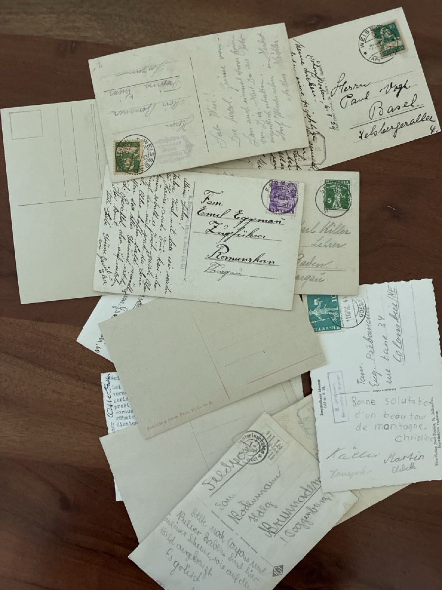 Ansichtskarten: 53 Ansichtskarten Schweiz diverse vom Appenzell  – Gebraucht aus Oftringen von Cla.vD.74 5