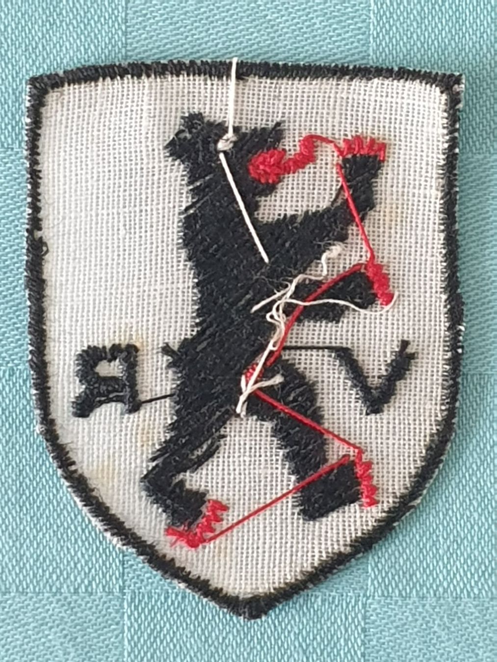 Plaketten & Abzeichen: Vintage Badge Wappen Appenzell ST. GALLER STICKEREI – Gebraucht aus Mörschwil von spirspi 1