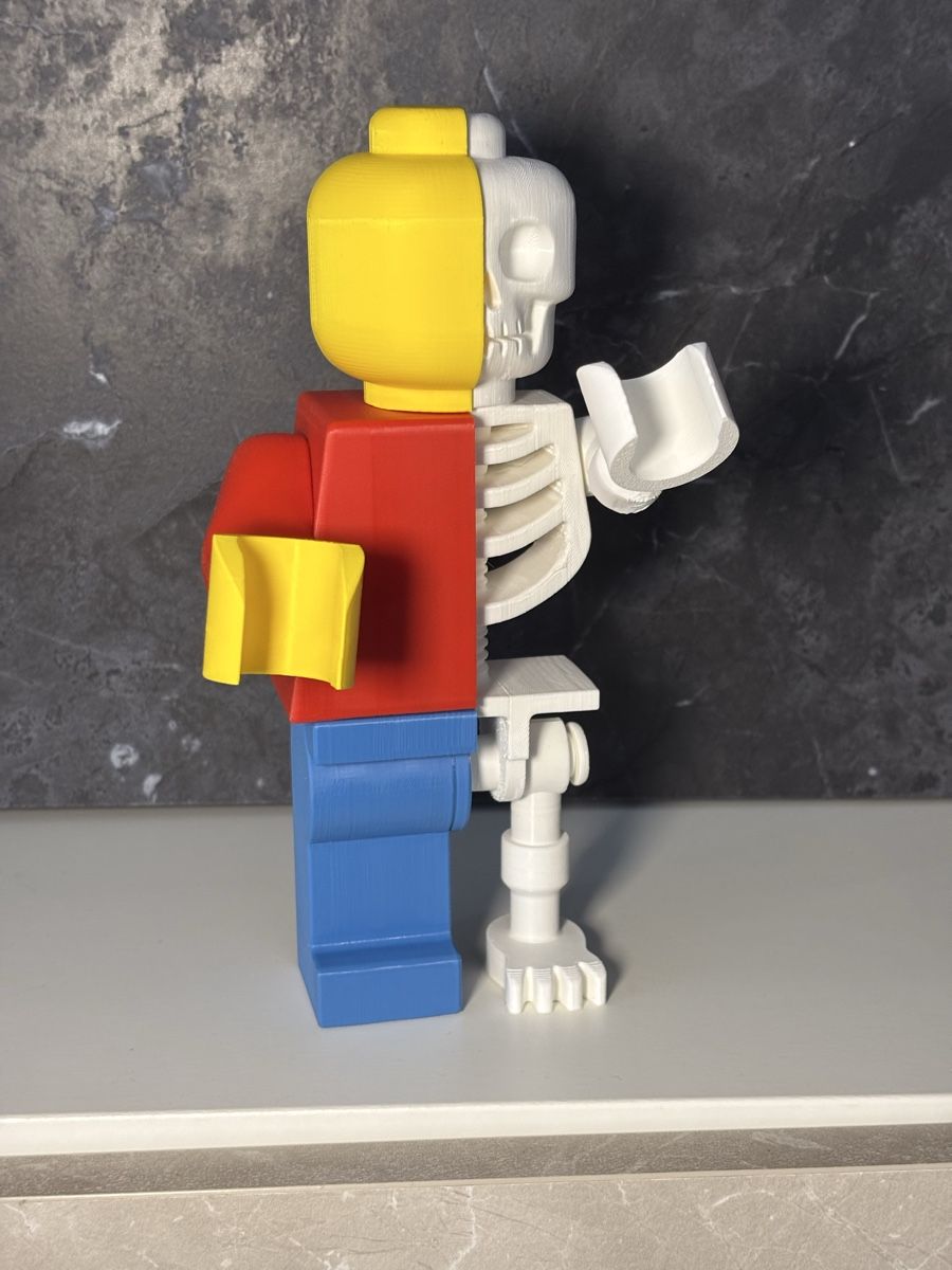 Lego Figuren: Statua LEGO metà scheletro 20cm – Neu (gemäss Beschreibung) aus Chiasso von cra_q5rf 4