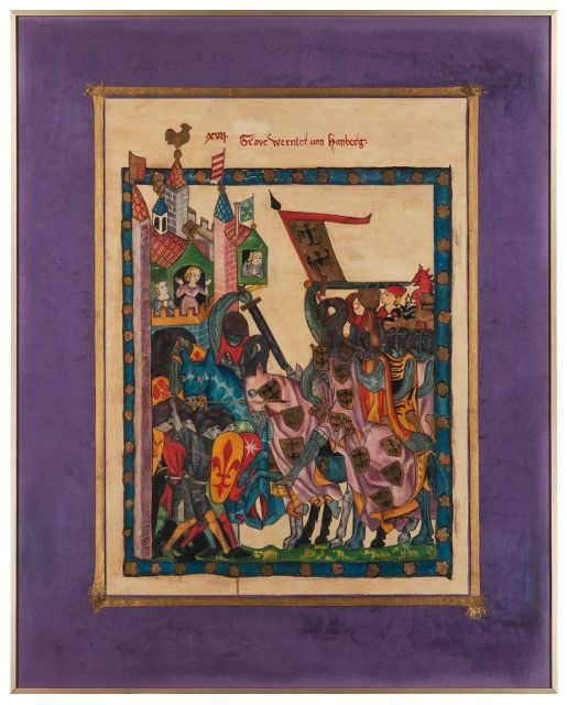 Dipinti: Codex Manesse Reproduktion – Nuovo (secondo la descrizione) da Bern venduto da Izzyg