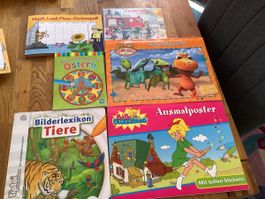 Tiptoi und Malbücher
