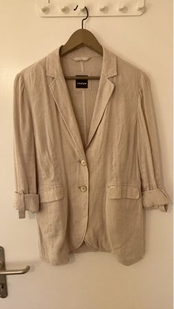 Schicker Blazer Beige Grösse 36