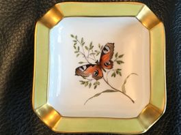 Handbemalter Porzellan  Aschenbecher