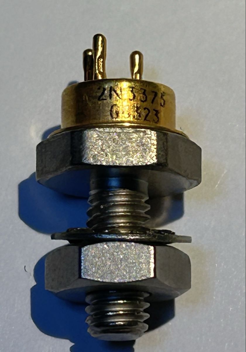 Componenti elettronici: RF Power Transistor 2N3375 NPN UHF – Nuovo (secondo la descrizione) da S.Antonino venduto da hb9cxz