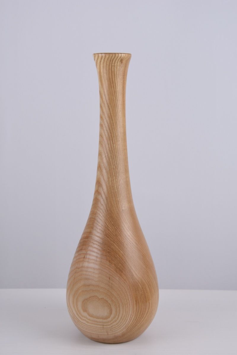 Vasi & Recipienti: Holz-Vase aus Esche - Handgefertigt – Nuovo e nell'imballaggio originale da wichtrach venduto da elvena 5