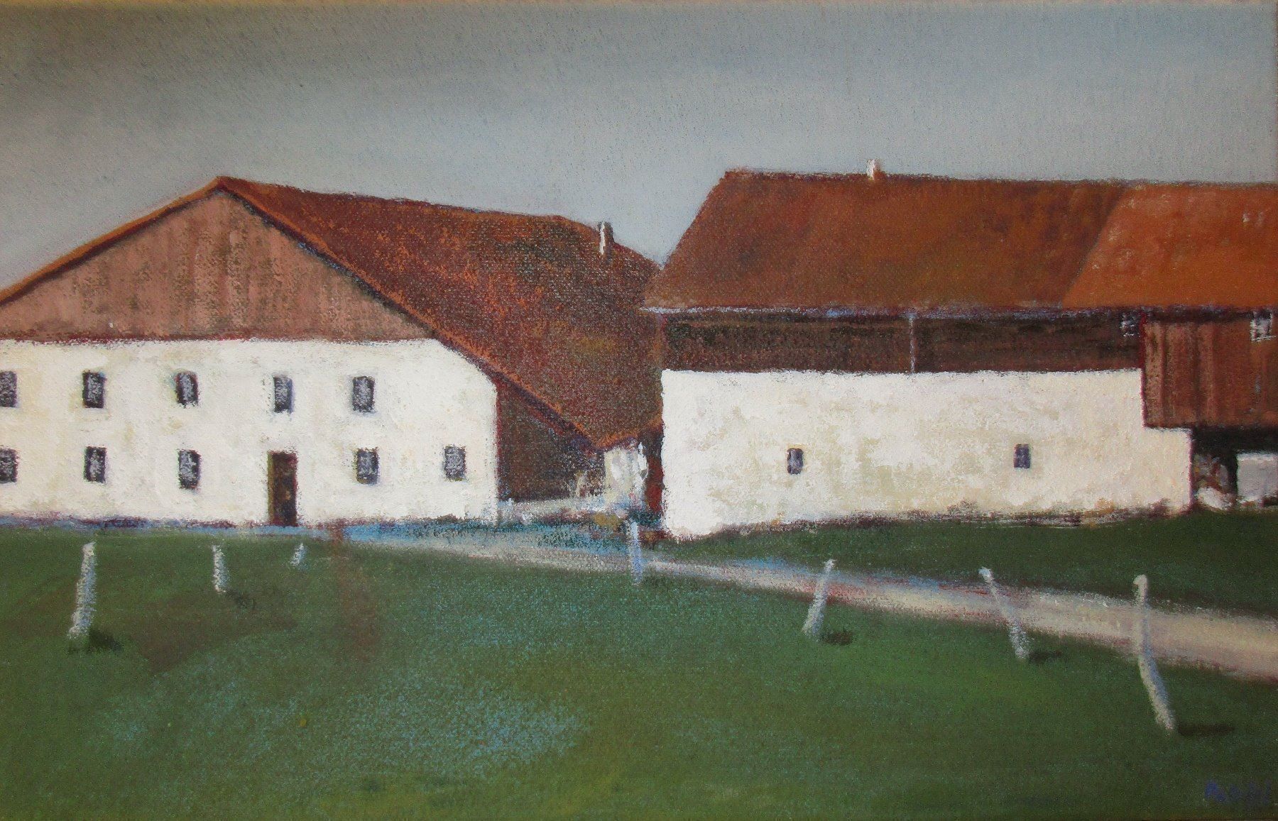 Tele & Cornici: Peinture acrylique sur toile – Nuovo e nell'imballaggio originale da Fontaines venduto da patrizi01