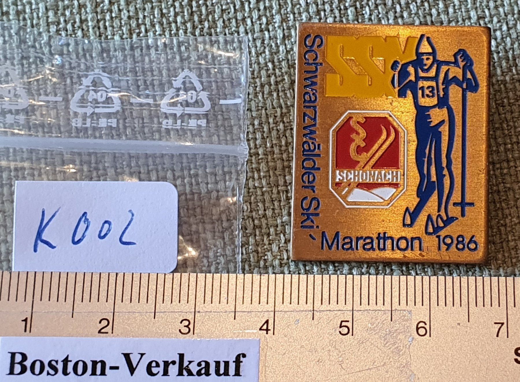 Modellini di ferrovie: K002 - SSV Schwarzwälder Skimarathon 86 – Usato da Reinach BL venduto da Boston-Verkauf 2