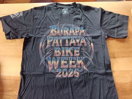 Burapa Pattaya Bike Week 2026 T-Shirt XL!