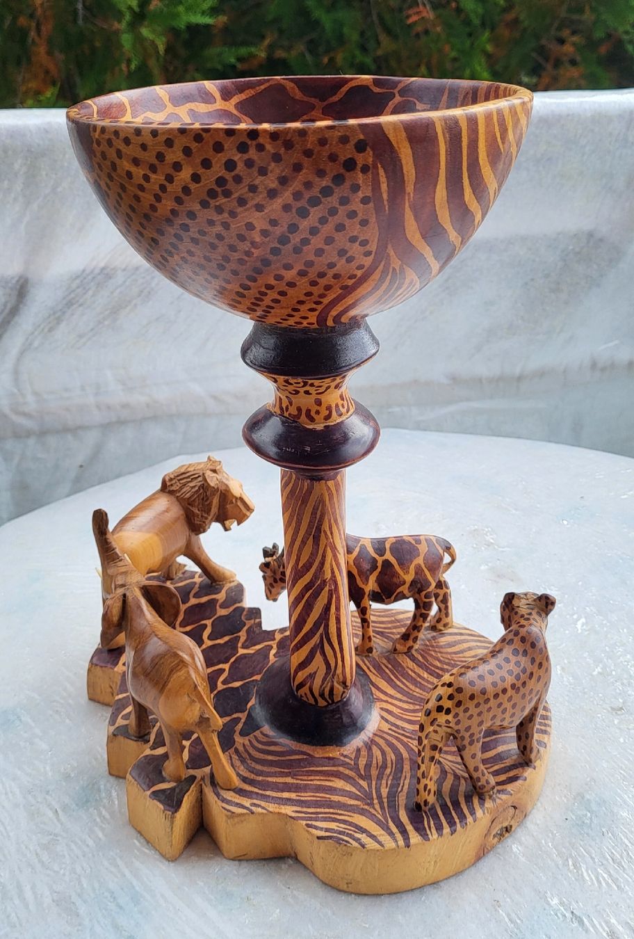 Figuren: statuette africaine en bois – Gebraucht aus Penthalaz von EvandroLuz