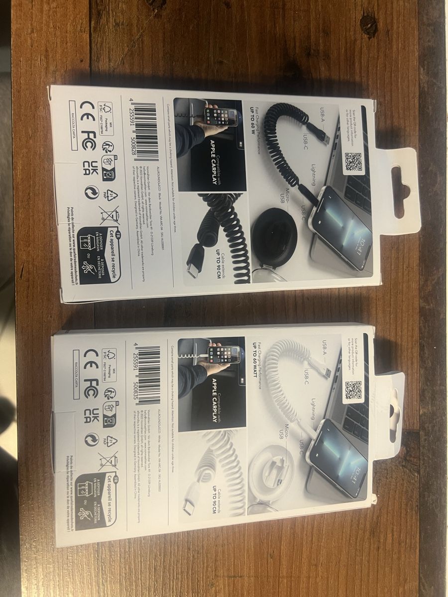 Cavi: 2 Câble usbc lightning usb c 3 en 1 Solution de Charge Durab – Nuovo e nell'imballaggio originale da Ponthaux venduto da Hello-Fribourg1700 1