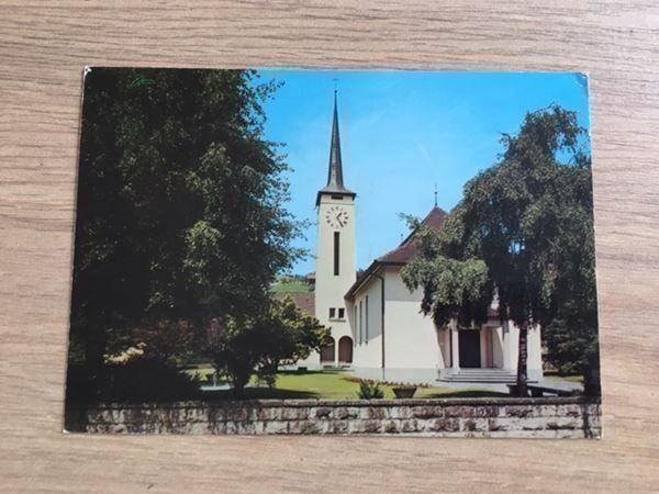 Cartoline postali: aeltere AK Langnau i/E Kirche Katholisch – Nuovo (secondo la descrizione) da Langnau i. E. venduto da Harabas
