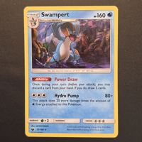 Swampert 35/168 Cracked Ice Holo Pokémon Karte 2018 -EN