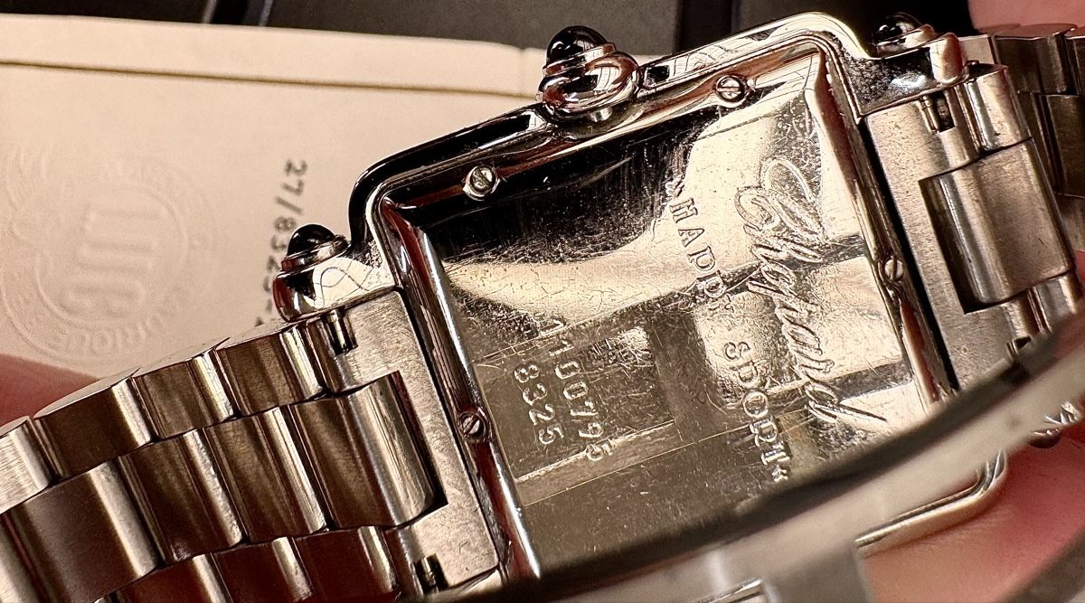 Chopard Orologi: Chopard Happy Sport Ref. 27/8325-23 | 7 Floating Diamonds |  – Usato da Birrwil venduto da wata90 5
