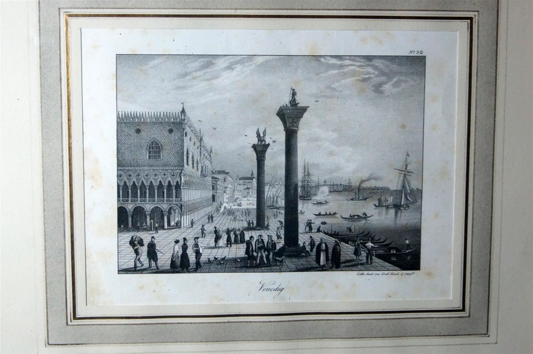 Incisioni: Sehr dekorativer Stich von Venedig – Usato da Geroldswil venduto da ARTEFACTO 2