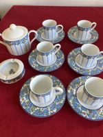 Accornero 1953 Country Roses Kaffeeservice, Top Zustand! (58