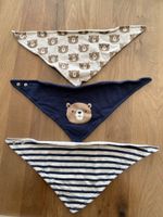 Set 3 Saberlätzchen Baby Baumwolle 