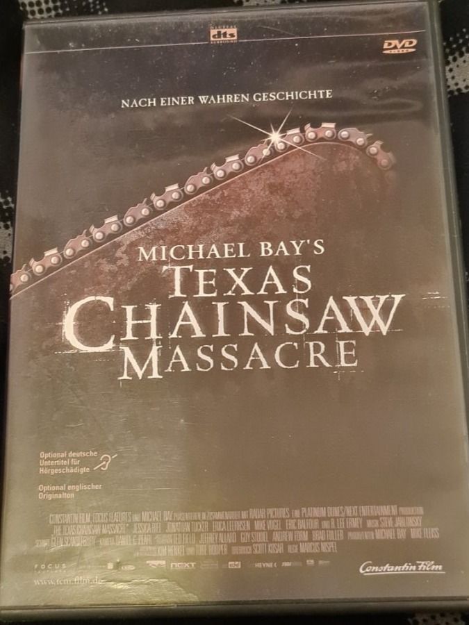 Tutti i DVDs: Michael Bay's Texas Chainsaw Massacre – Usato da Oberkirch LU venduto da ThE_CoLLecTor666