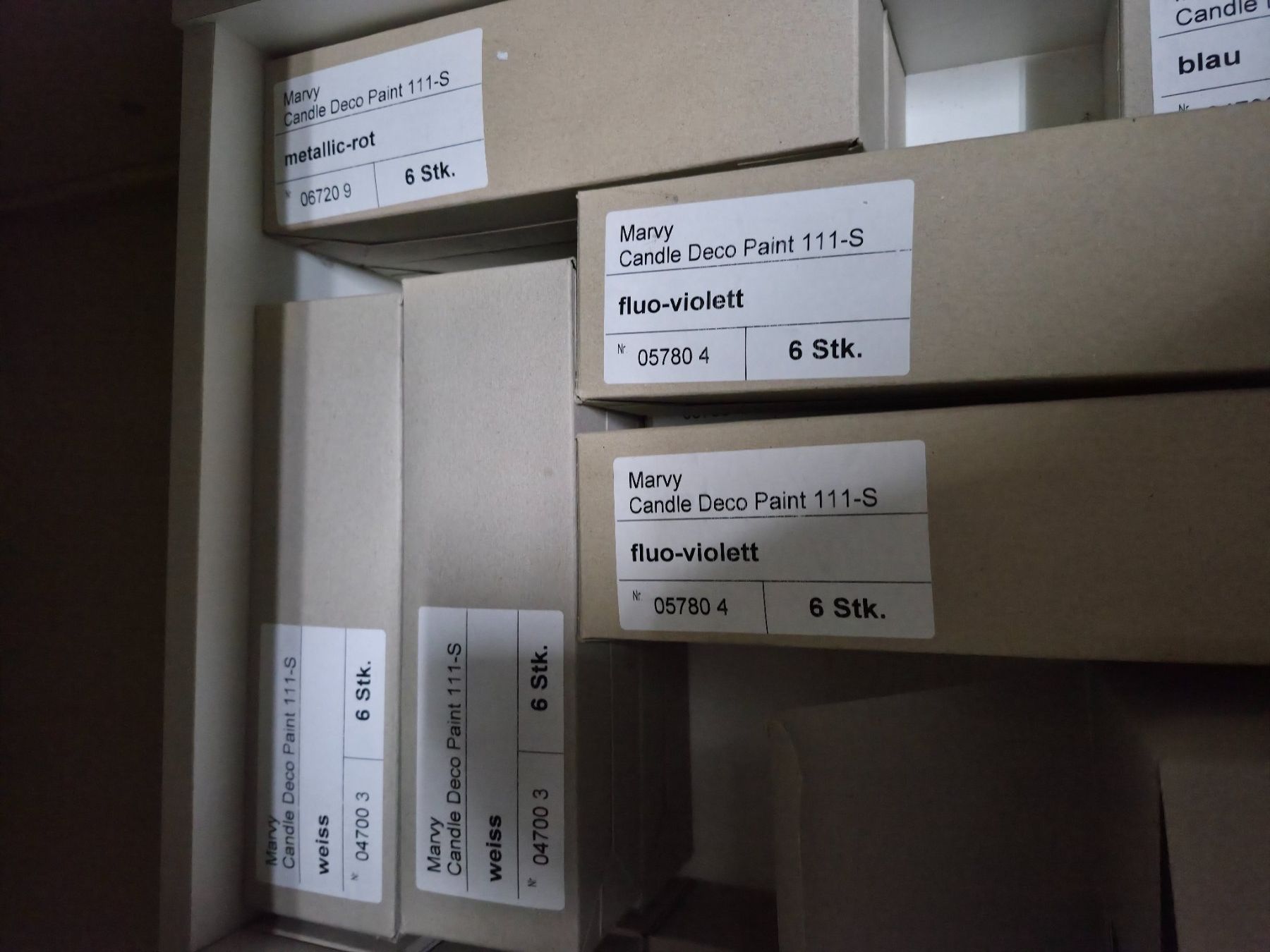 Candele: 1085 Posten Kerzenmalstift aus Liq – Nuovo (secondo la descrizione) da Derendingen venduto da Meisterstuecke 4