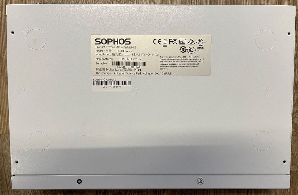 PHS-memory 8 Go de mémoire RAM pour Sophos SG 230 rev. 1 DDR3 UDIMM 1600MHz PC3-12800U