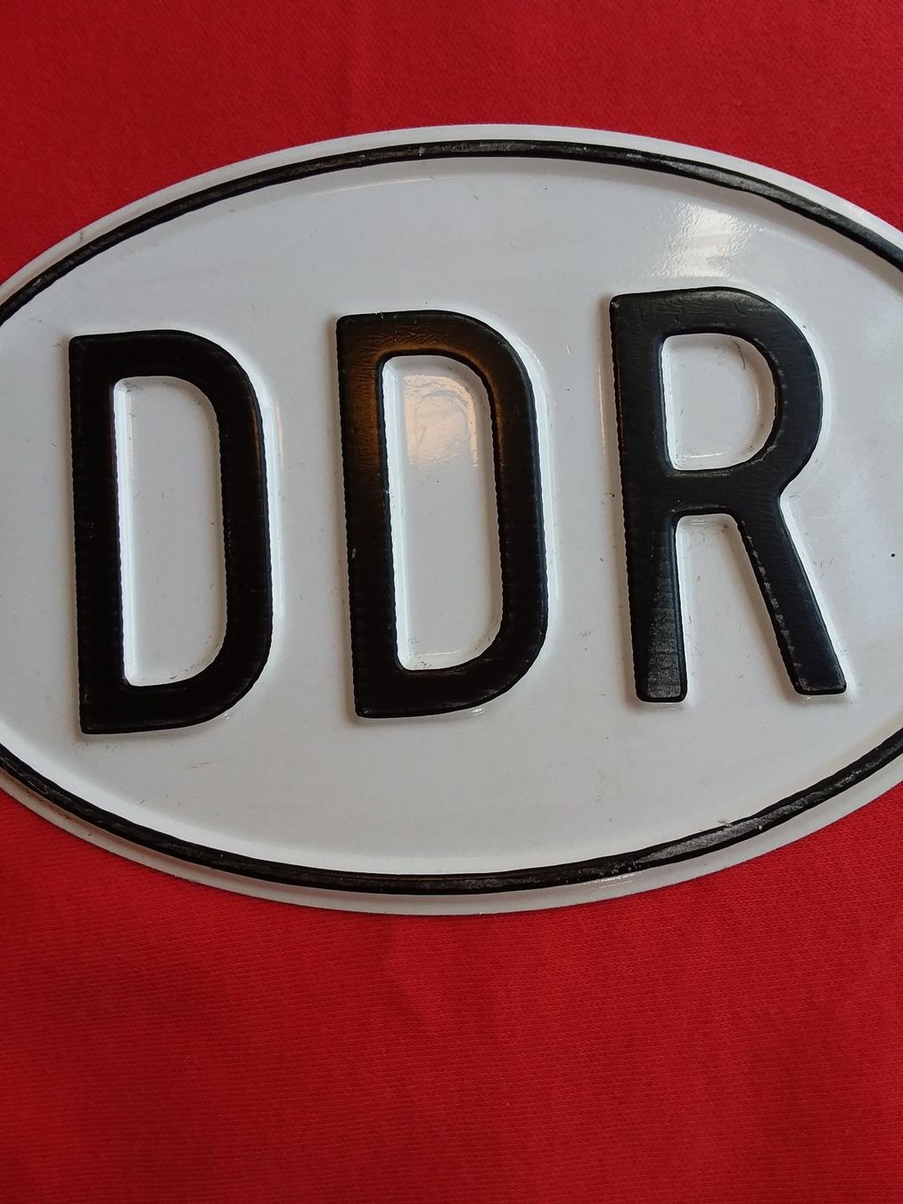 Insegne: Metall Email Schild DDR – Usato da Zürich venduto da sanwit 1