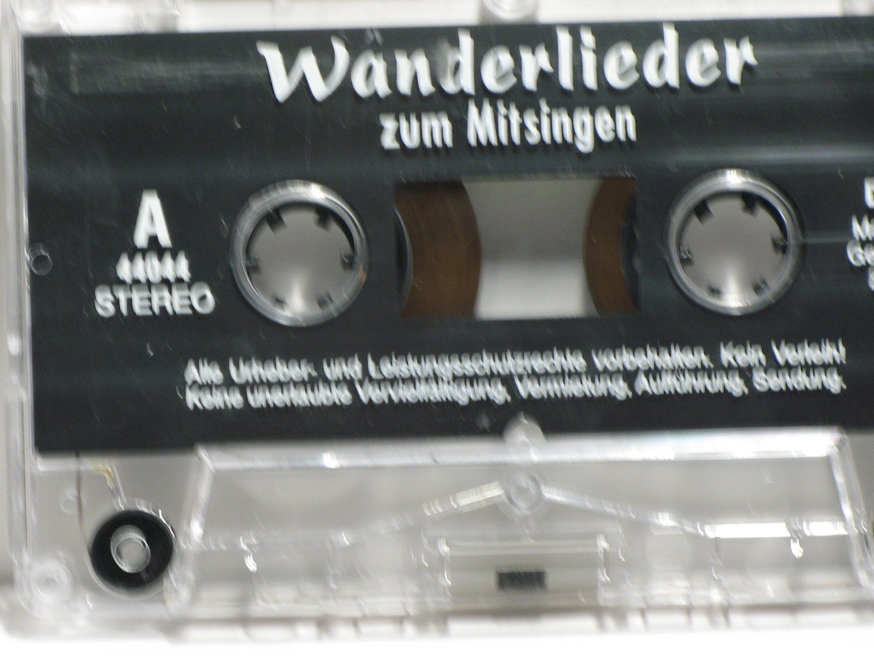 Musicassette: WANDERLIEDER  ZUM  MITSINGEN – Usato da Langnau i. E. venduto da gf2_29jt 3