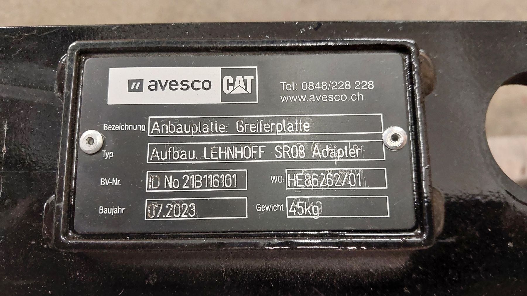 Escavatori: Bagger Anbaurahmen Lehnhoff SR08 / Martin MH10 – Usato da Siblingen venduto da Bacherach2 4