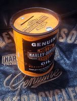 Tirelire Baril Harley-Davidson Genuine Motor Oil Officiel