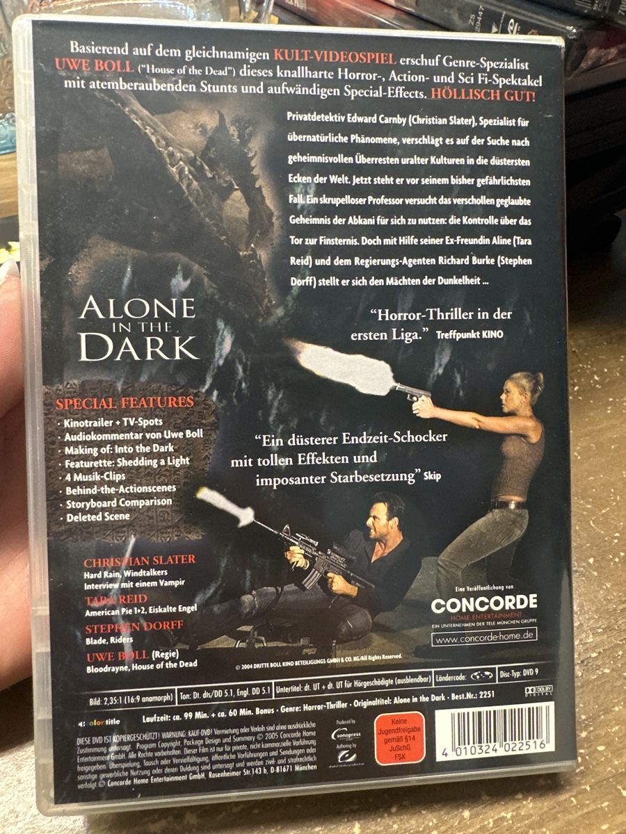 Tutti i DVDs: DVD: Alone in the Dark – Usato da Buus venduto da 2019dp 3