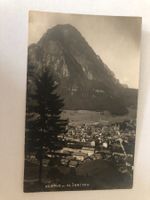 Ansichtskarte Glarus mit Glärnisch alt Fotokarte