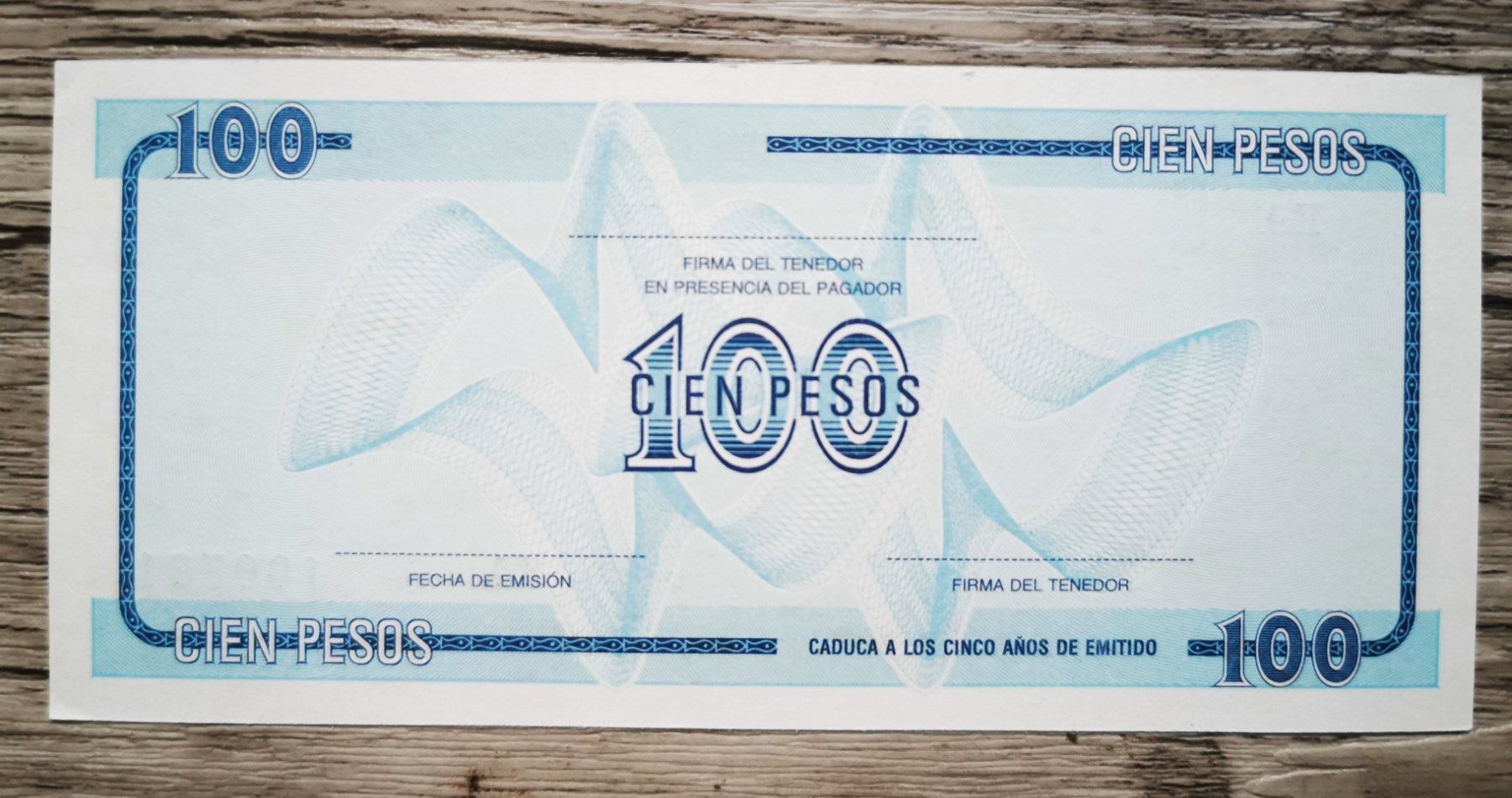 Banconote: Cuba 100 pesos 1985 1985 aUNC – Usato da Cousset venduto da Patricio77 1