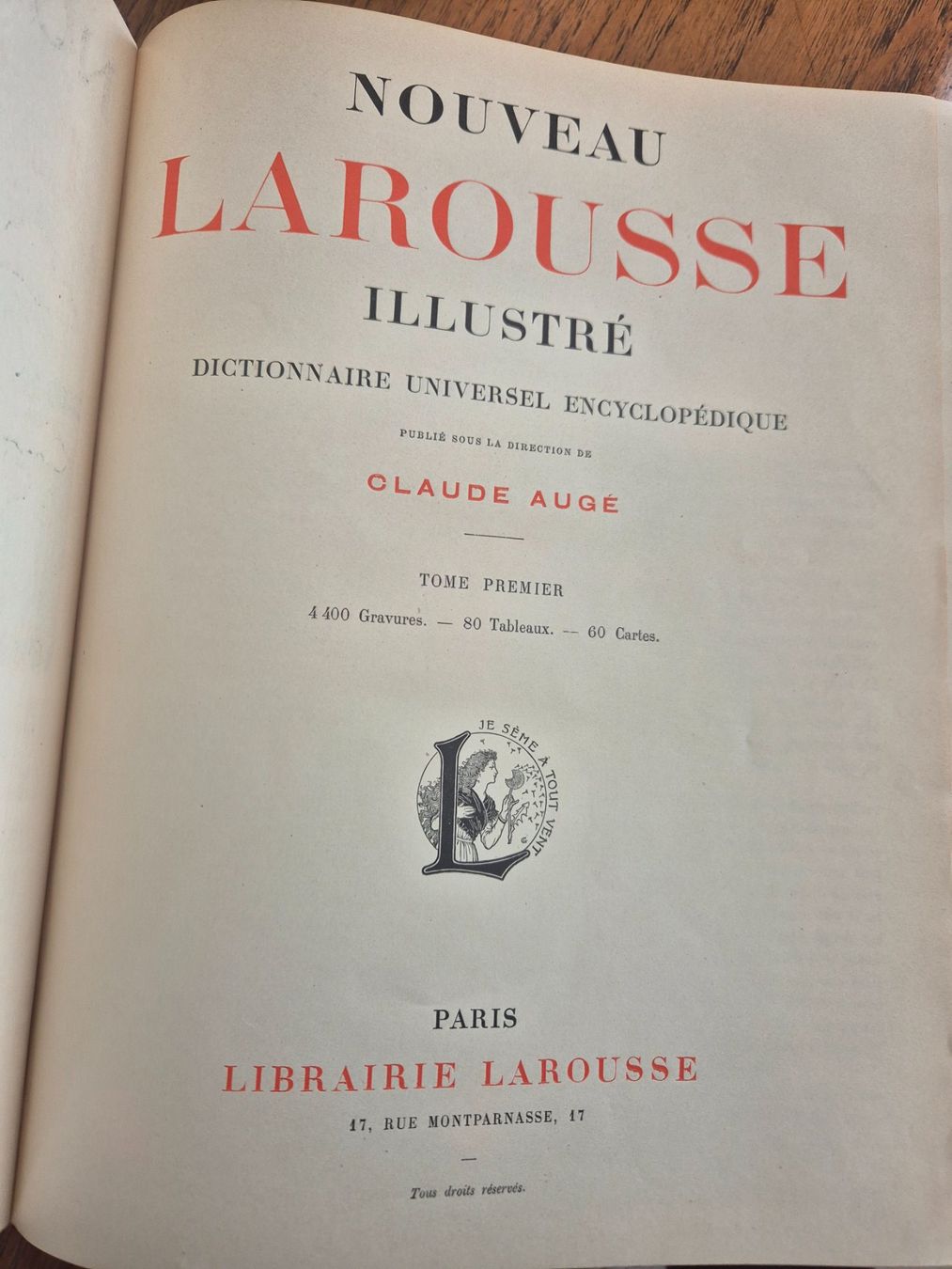 Bücher: Larousse Illustré 1897 – Gebraucht aus Fully von tameab 4