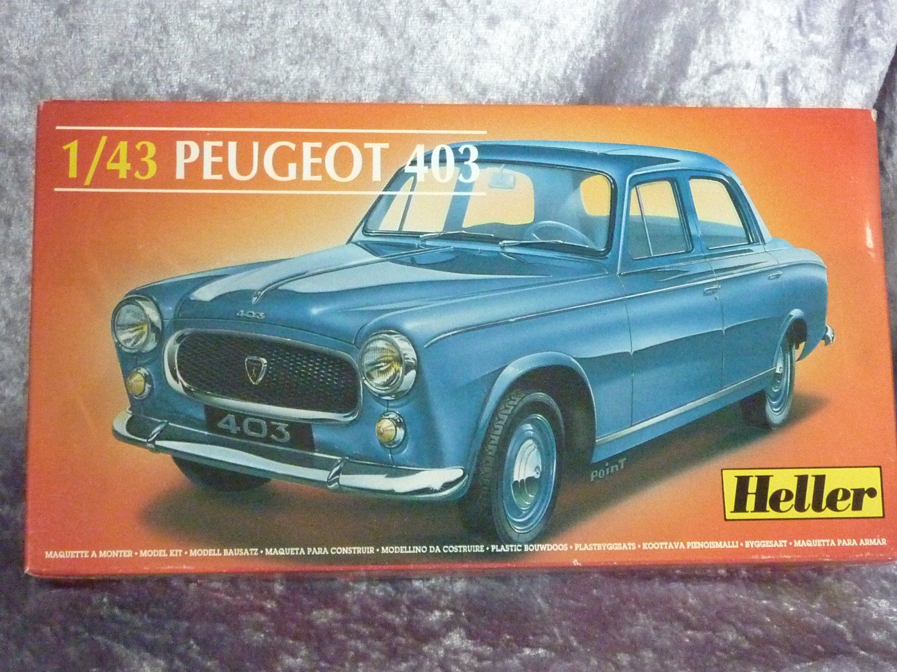 Peugeot Modellini d'auto: Peugeot 403  1:43 – Nuovo e nell'imballaggio originale da Dürrenäsch venduto da modellautos4you