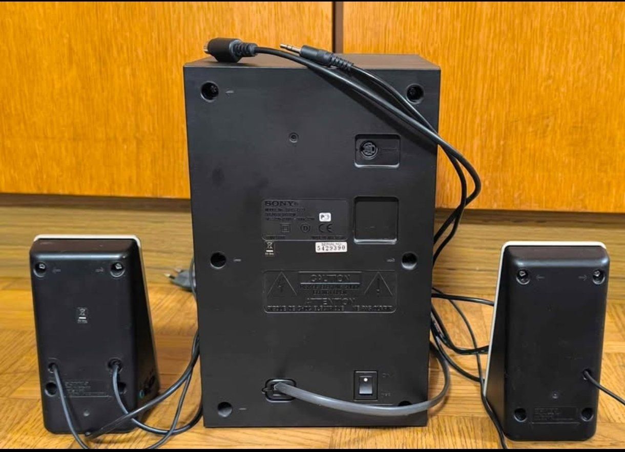 Sony Casse acustiche: Sony SRS-D21 Lautsprechersystem mit Subwoofer – Usato da Gams venduto da MissTraveller 1