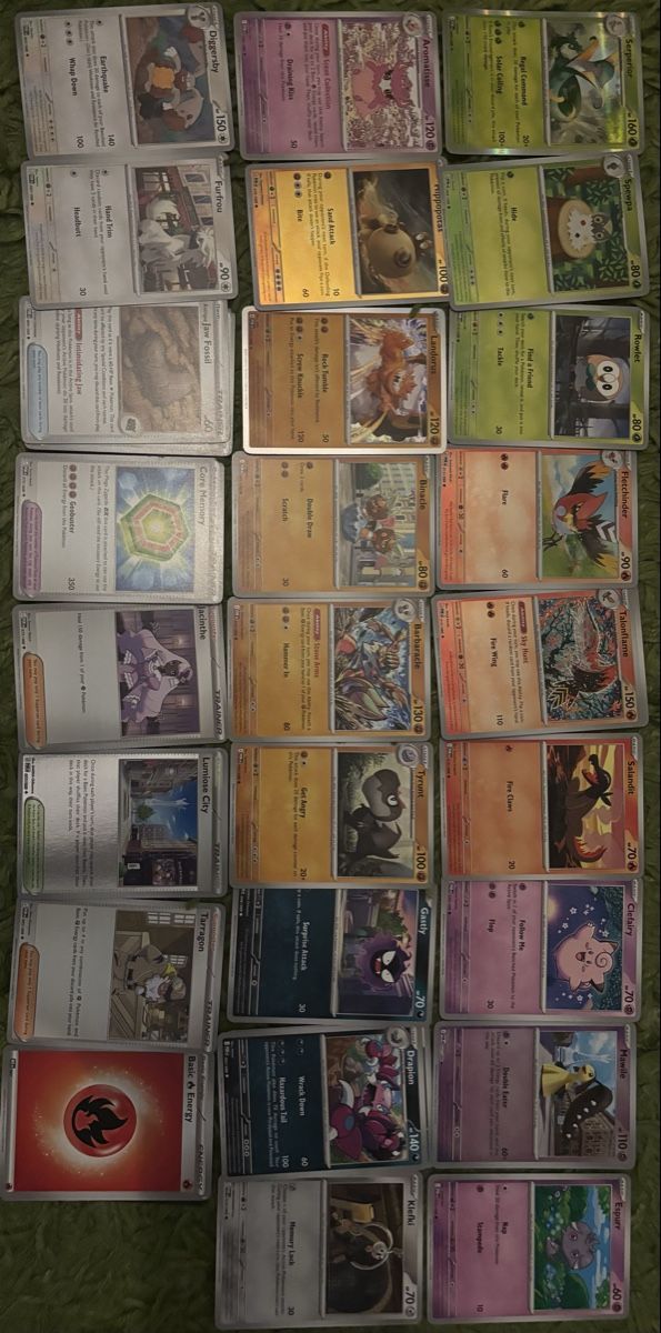 Pokémon Sammelbilder & Trading cards: Pokemon TCG Bulk Mega Evolution Phantasmal Flames and more – Gebraucht aus Birsfelden von dor_mzl9 5