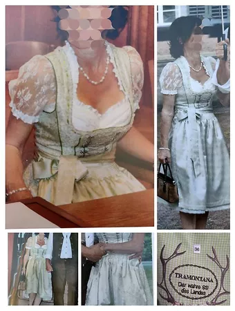 TRAMONTANA Dirndl Gr. 36 Tracht