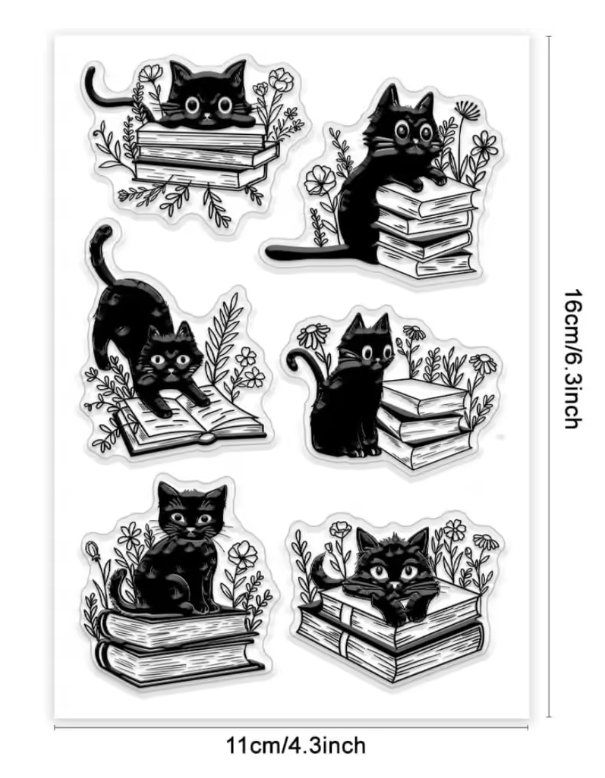 Timbri: Neues Set  Motivstempel Katzen / Büsi – Nuovo e nell'imballaggio originale da Effretikon venduto da wenuss 1