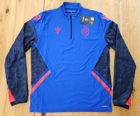 FC Basel Trainingsoberteil Macron NEU Grösse S FCB Jacke