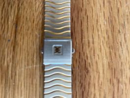 Ebel Wave Uhrenband - Stahl/Gold -Länge 16.2 cm/Beite; 20 mm