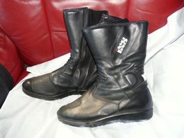 Motorradstiefel ixs, Leder, Gr. 44, schwarz %