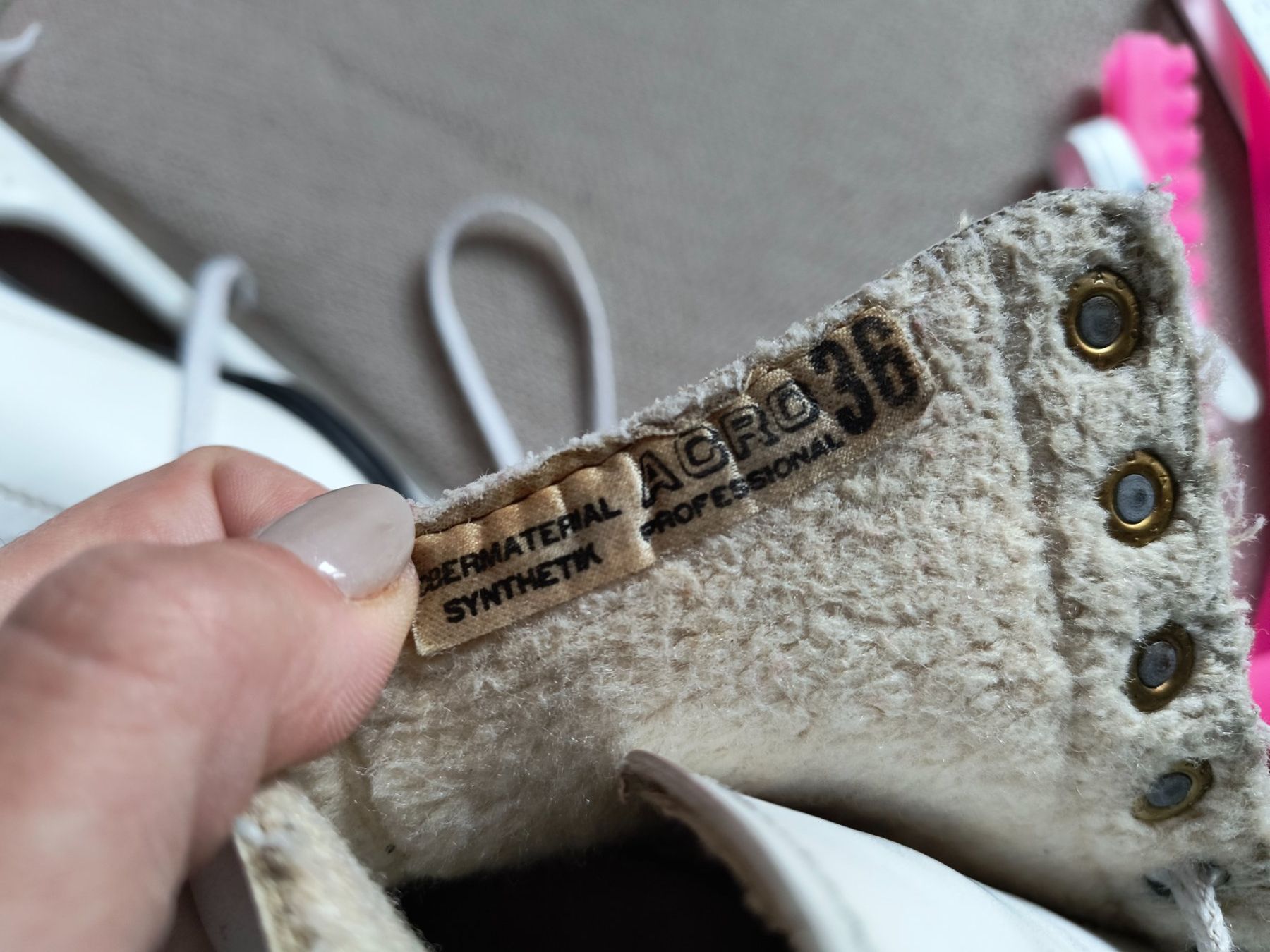 Pattini da ghiaccio: ACRO professional schlittschuhe Gr. 36 – Usato da Neuhausen am Rheinfall venduto da VALAMA 5