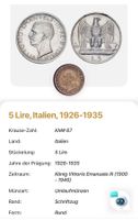 5 Lire Italien 1926-1935 Konig Vittorio Emanuele III