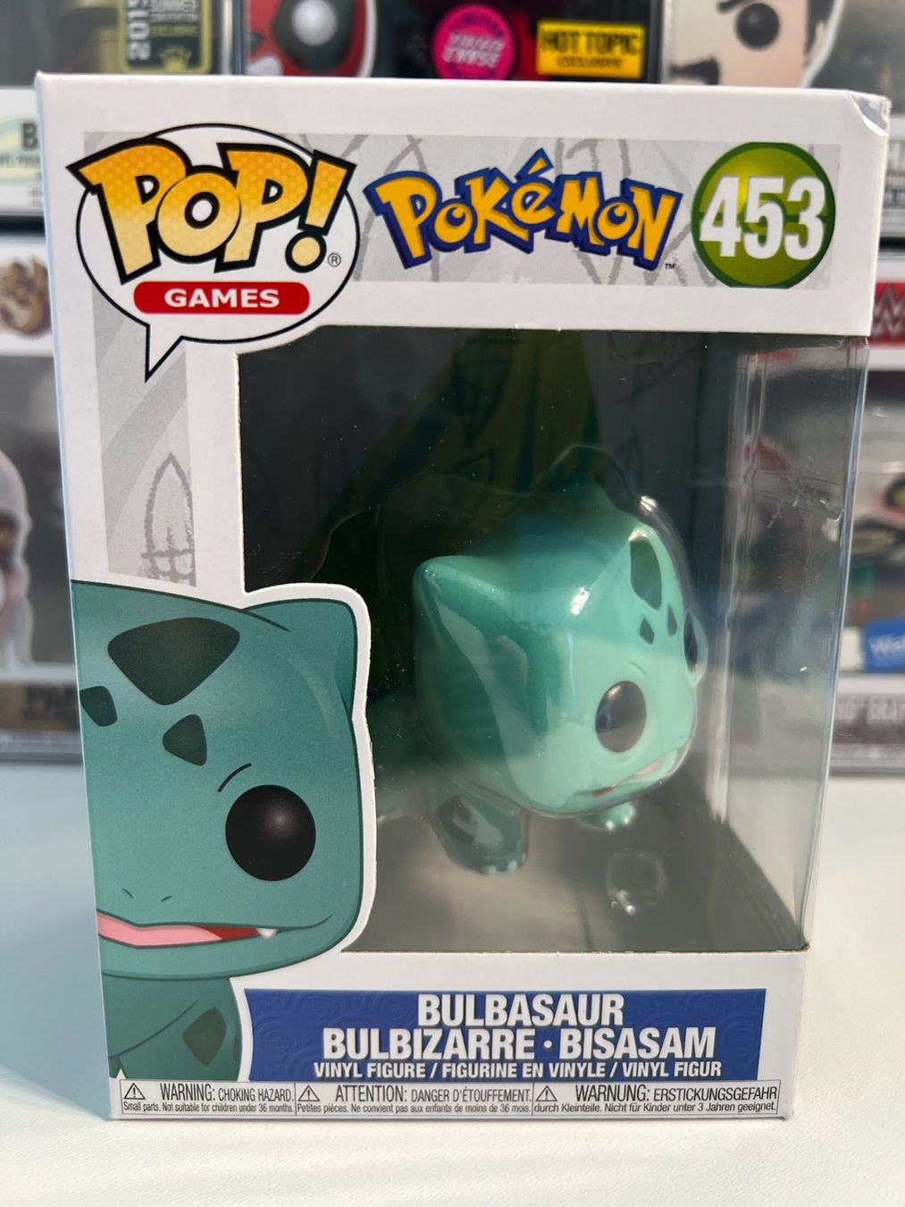Funko Figuren: Funko POP! Games Pokémon Bulbizarre – Neu und originalverpackt aus Le Mouret von perfectbijou