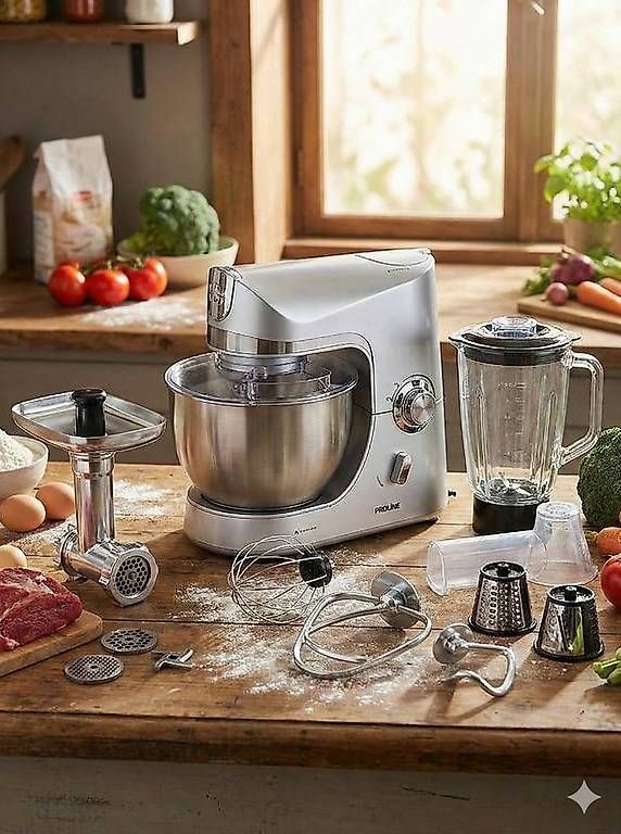 Elettrodomestici da cucina: Robot Pâtissier Multifonction Proline  1200W  Kit Complet – Usato da Vevey venduto da din_z9xq 1