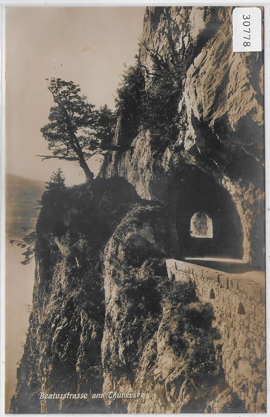 Cartoline postali: Beatusstrasse am Thunersee – Usato da Ettingen venduto da Kartenplanet