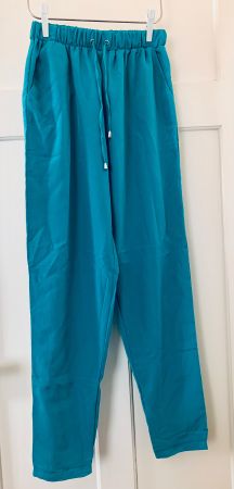 Sommerhose, Gr. XS-S, NEU, Türkis-Petrol