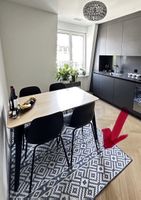 Teppich mit geometrischem Muster