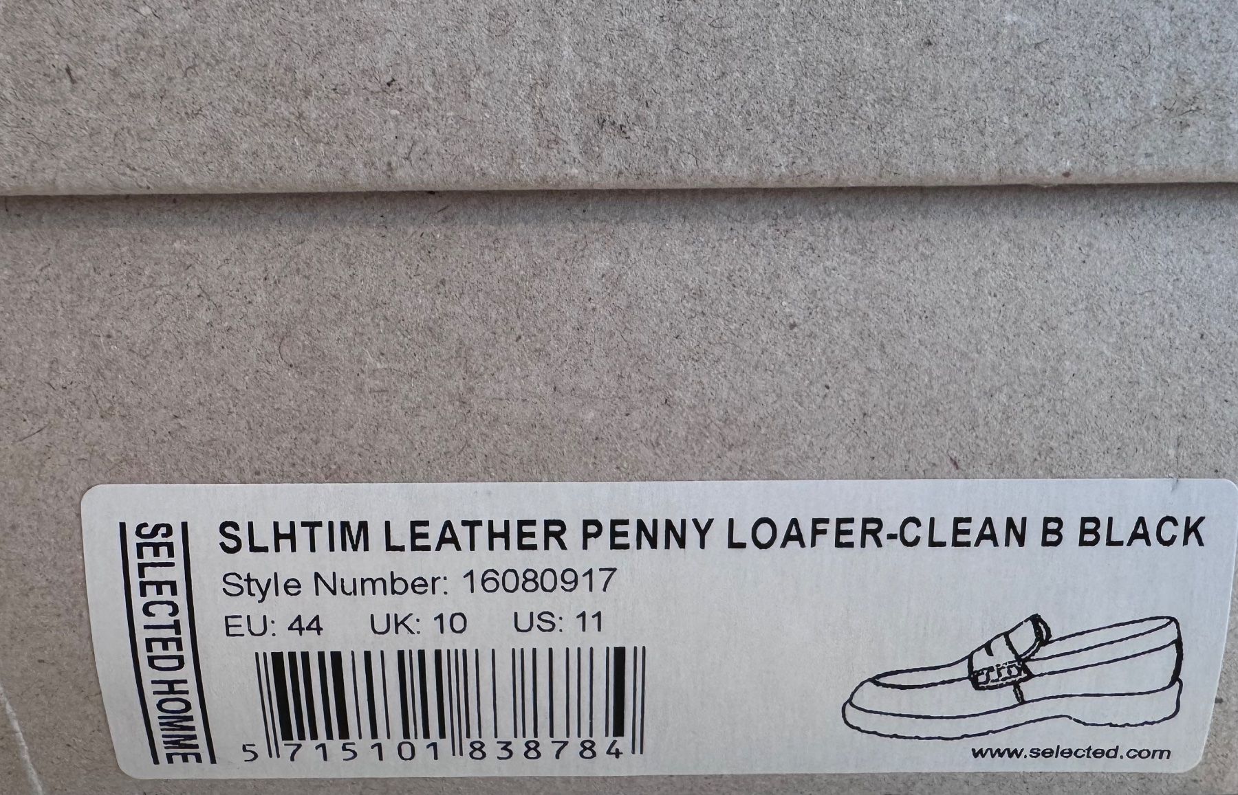 Selected Herrenschuhe: Penny Loafer SH black Leder Gr.44 – Neu und originalverpackt aus Freienbach von Badi1980 3