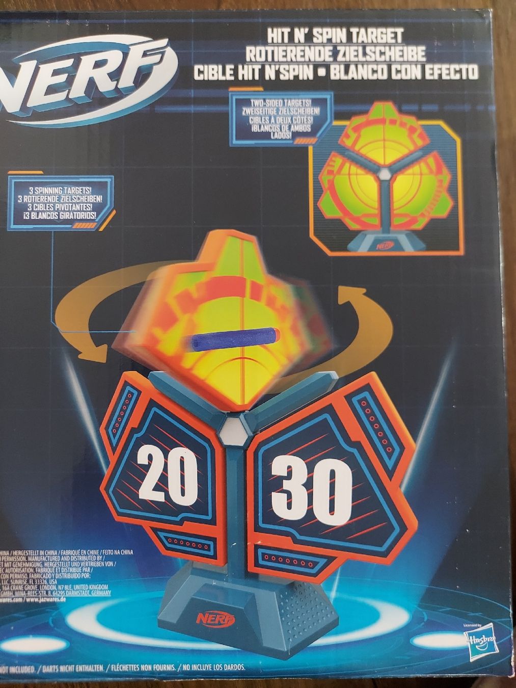 Nerf Spielzeuge: Nerf Hit N' Spin Zielscheibe  NEU – Neu und originalverpackt aus Altishofen von tammy05 2