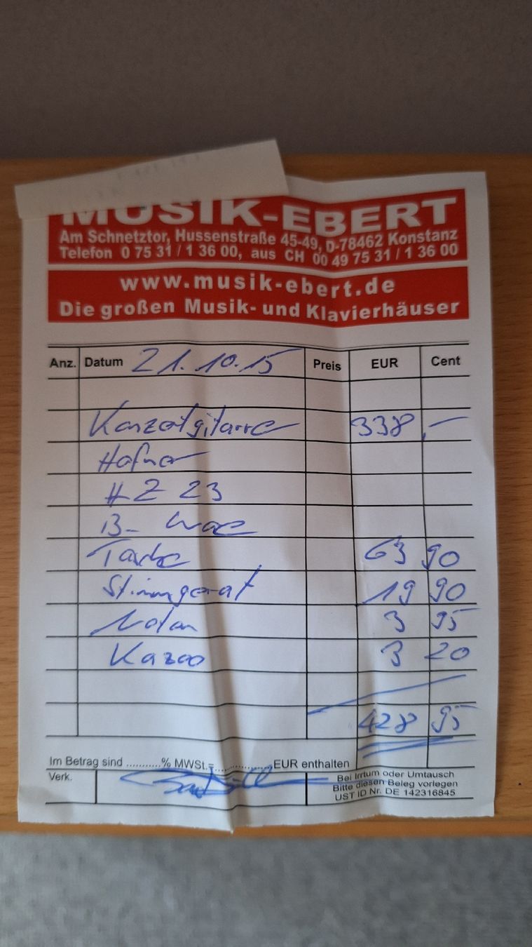 Höfner Instruments de musique: Konzertgitarre Klassik – D'occasion à Uster par PercysMom 2
